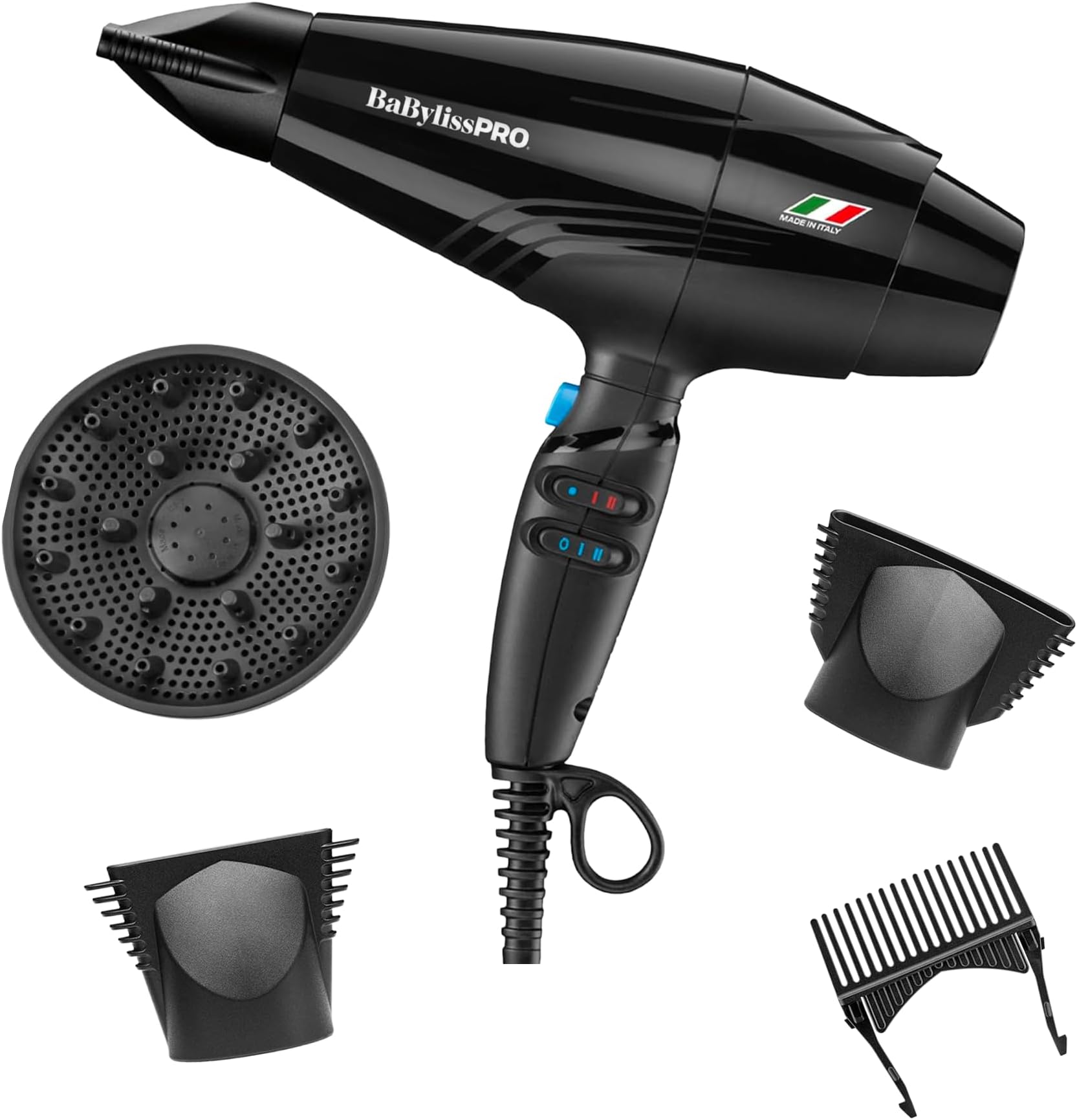 Hair Dryer, Nano Titanium Rapido 2000-Watt Blow Dryer, Hair Styling & Appliances, Black, BRAP1