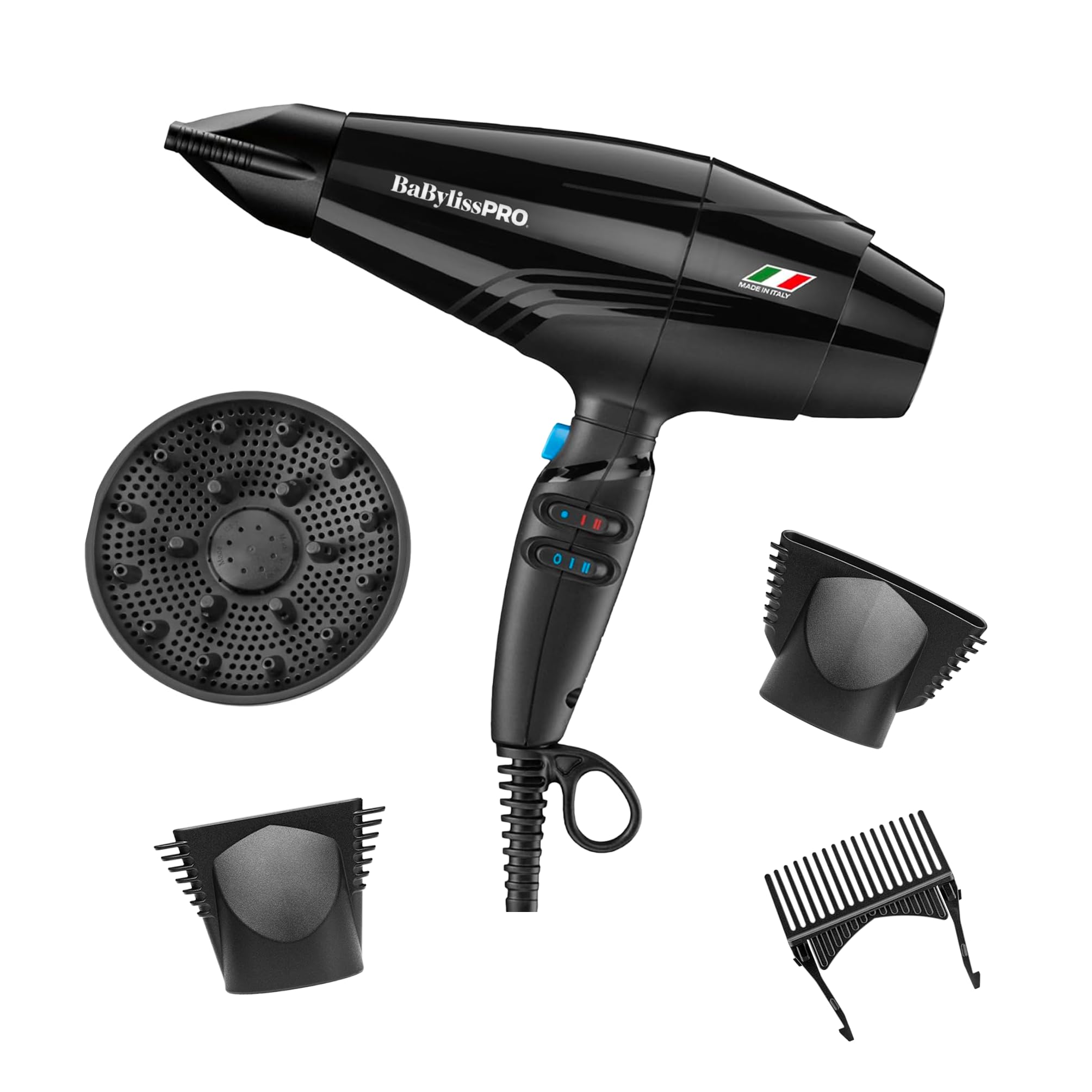 Photo 1 of BaBylissPRO Hair Dryer, Nano Titanium Rapido 2000-Watt Blow Dryer, Hair Styling & Appliances, Black, BRAP1