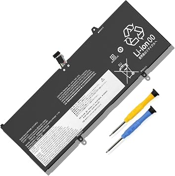 MULS L21C4PE2 L21M4PE2 L21D4PE1 Laptop Battery Replacement for Lenovo Y9000X 2022 Yoga 6-13ALC7 6-13ABR8 Series L21L4PE2 SB11F29412 5B11F29411 SB11F29410 5B11F29414 SB11F29418 5B11F29421 15.52V 59Wh