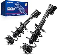 Vista 44 de KAX Conjunto de amortiguadores delanteros se ajusta a 4Runner 2003-2020, FJ Cruiser 2007-2014, Tacoma 2005-2015, suspensión completa 171371L