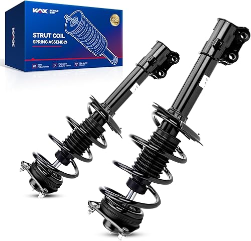 Miniatura 44 de KAX Conjunto de amortiguadores delanteros se ajusta a 4Runner 2003-2020, FJ Cruiser 2007-2014, Tacoma 2005-2015, suspensión completa 171371L