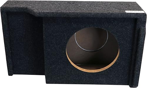 Miniatura 11 de Atrend Bbox Caja de subwoofer sellada individual de 10 pulgadas - Cajas de subwoofer selladas Accu-Tuned - La caja de subwoofer mejora la calidad