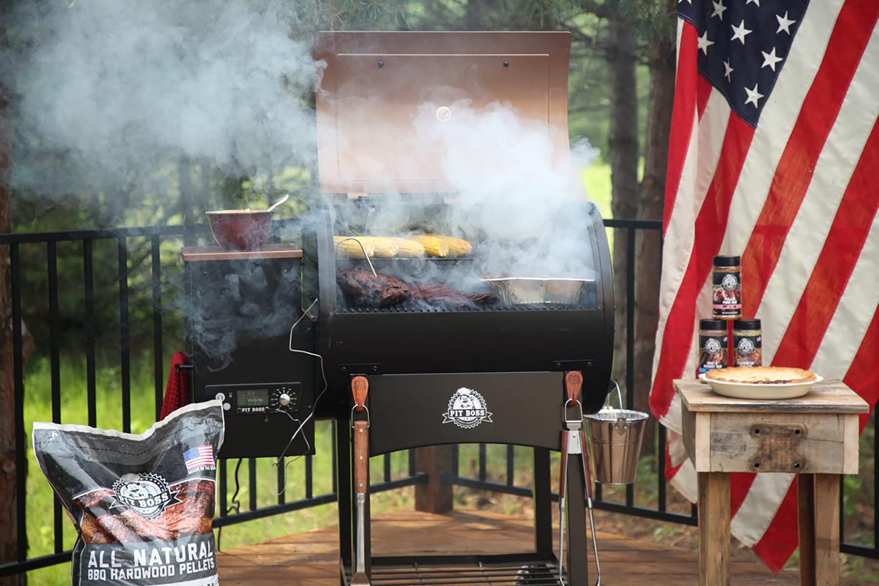 Pit Boss Classic 700 Sq In Wood Fired Pellet Grill Desertcart