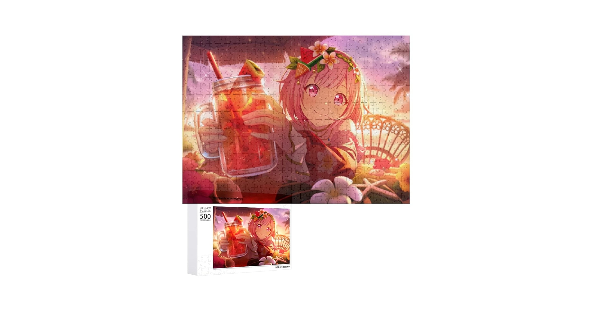 Amazon.co.jp: 鳳 えむ 500/ 1000ピース ジグソーパズル 子供