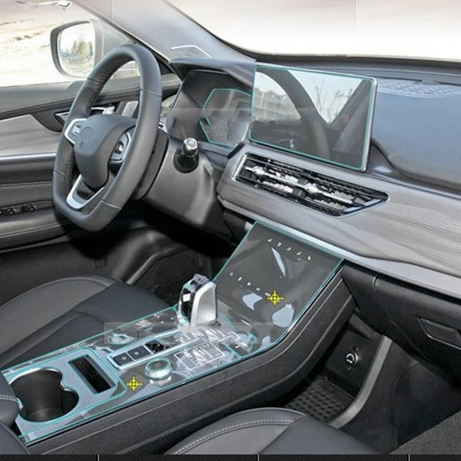 Automotive Interior TPU Protective Film,for Chery TIGGO 8 Pro 2022-2023