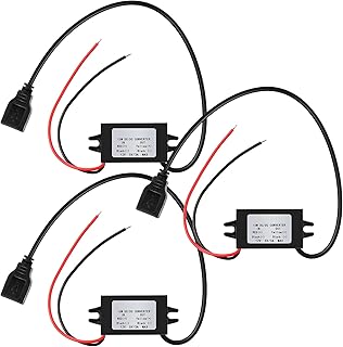 12V to 5V Direct Current Converter Buck Module USB Output Power Adapter Direct Current Power Adapter Converter Regulator Car Power Converter (3)