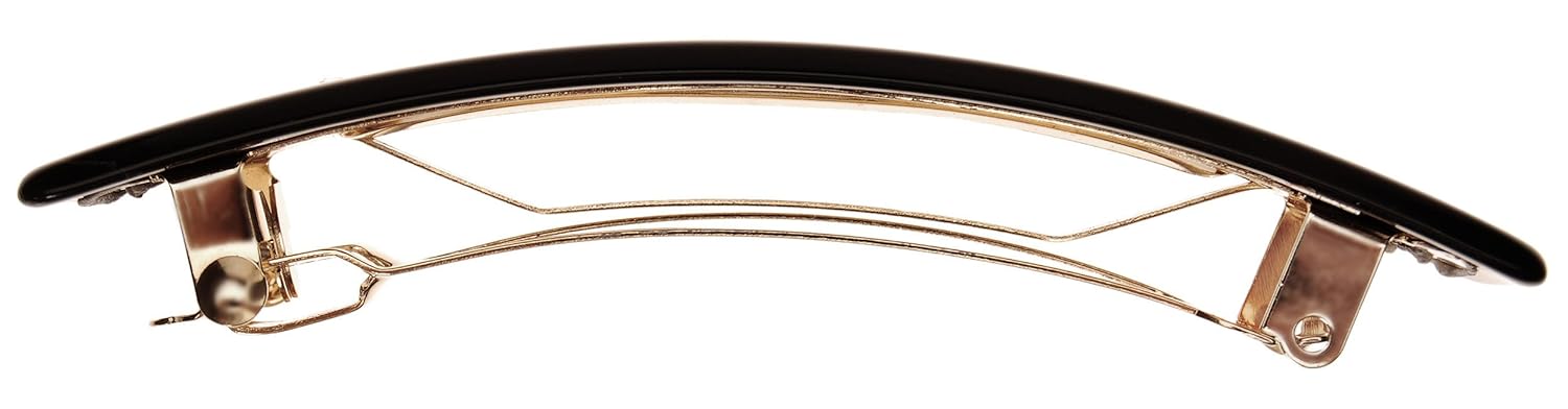 France Luxe Classic Rectangle Hair Barrette, South Sea - Classic French Design for Everyday Wear : Beauty & Personal Care