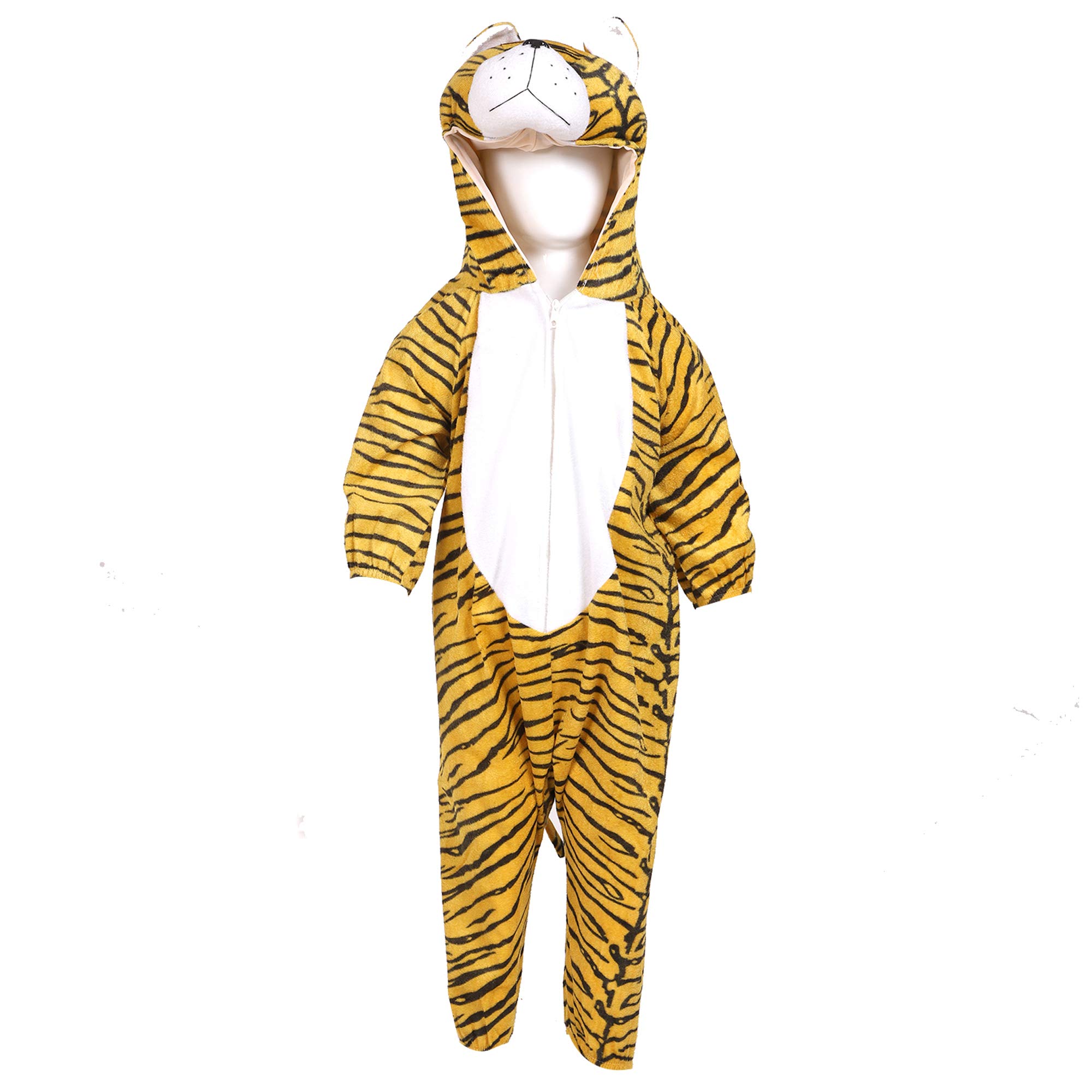Chandu Ki Dukan Kids Tiger Wild Animal Costume 5-6Years Yellow, Synthetic (B07TT4WPLD) Amazon Price History, Amazon Price Tracker