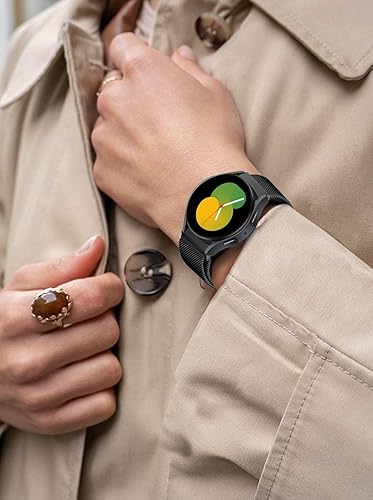 Miniatura 9 de Correa milanesa para Samsung Galaxy Watch 654 de 1.575 pulgadas, 1.732 pulgadas, clásica, 1.772 pulgadas, 1.611 pulgadas, 1.654 pulgadas, correa