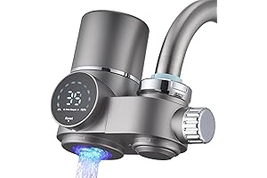 HOMELODY Faucet Mount Water Filter for Clean, Safe Drinking Water