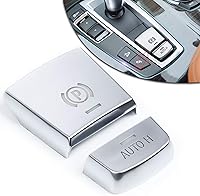 Vista 9 de x xotic tech Interruptor de bloqueo de ventana de luz de emergencia, botón de ventilación de CA, compatible con BMW Serie 5 6 7 X3 (plateado)