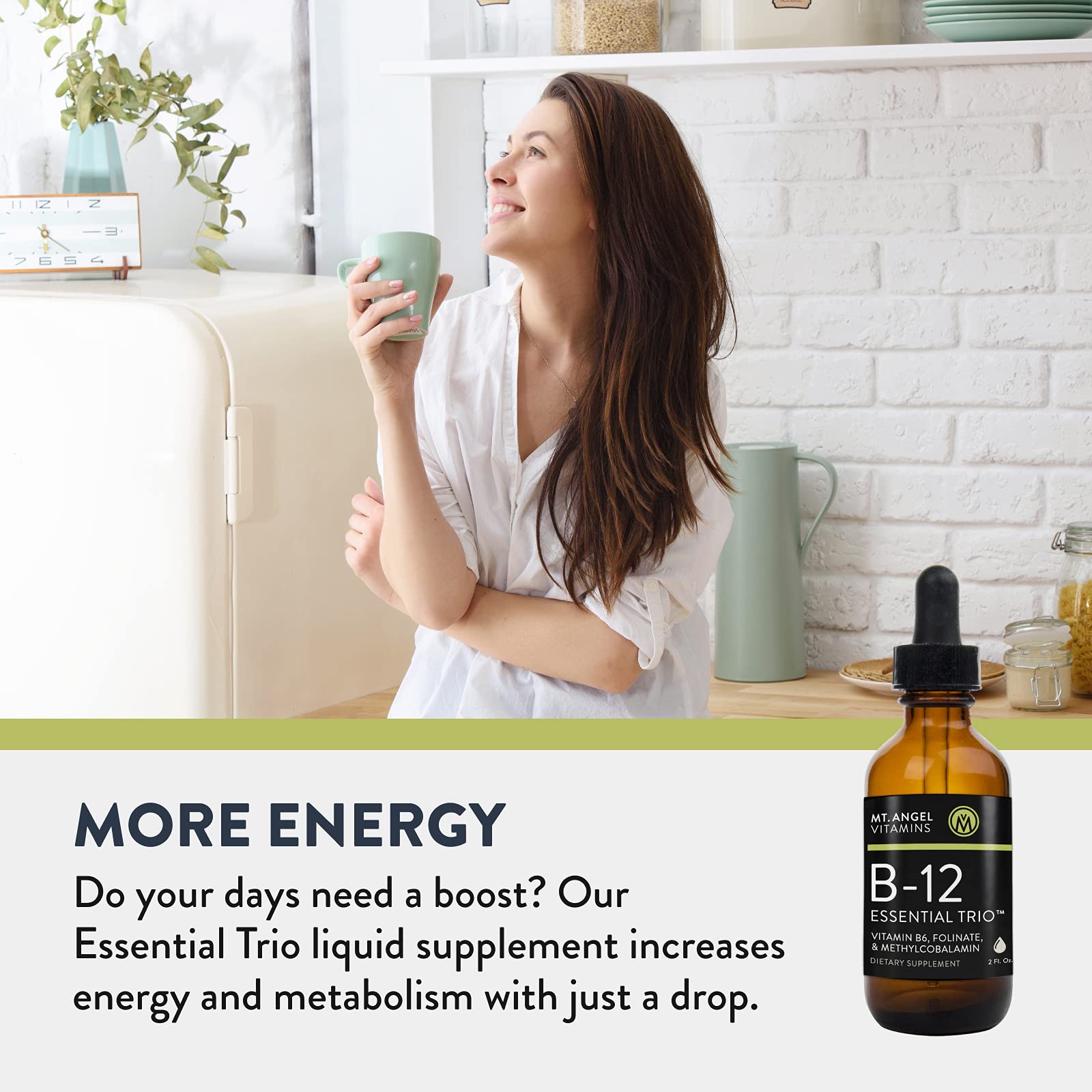 Buy Vegan Vitamin B12 Sublingual Drops 33,333DV Methylcobalamin (B12