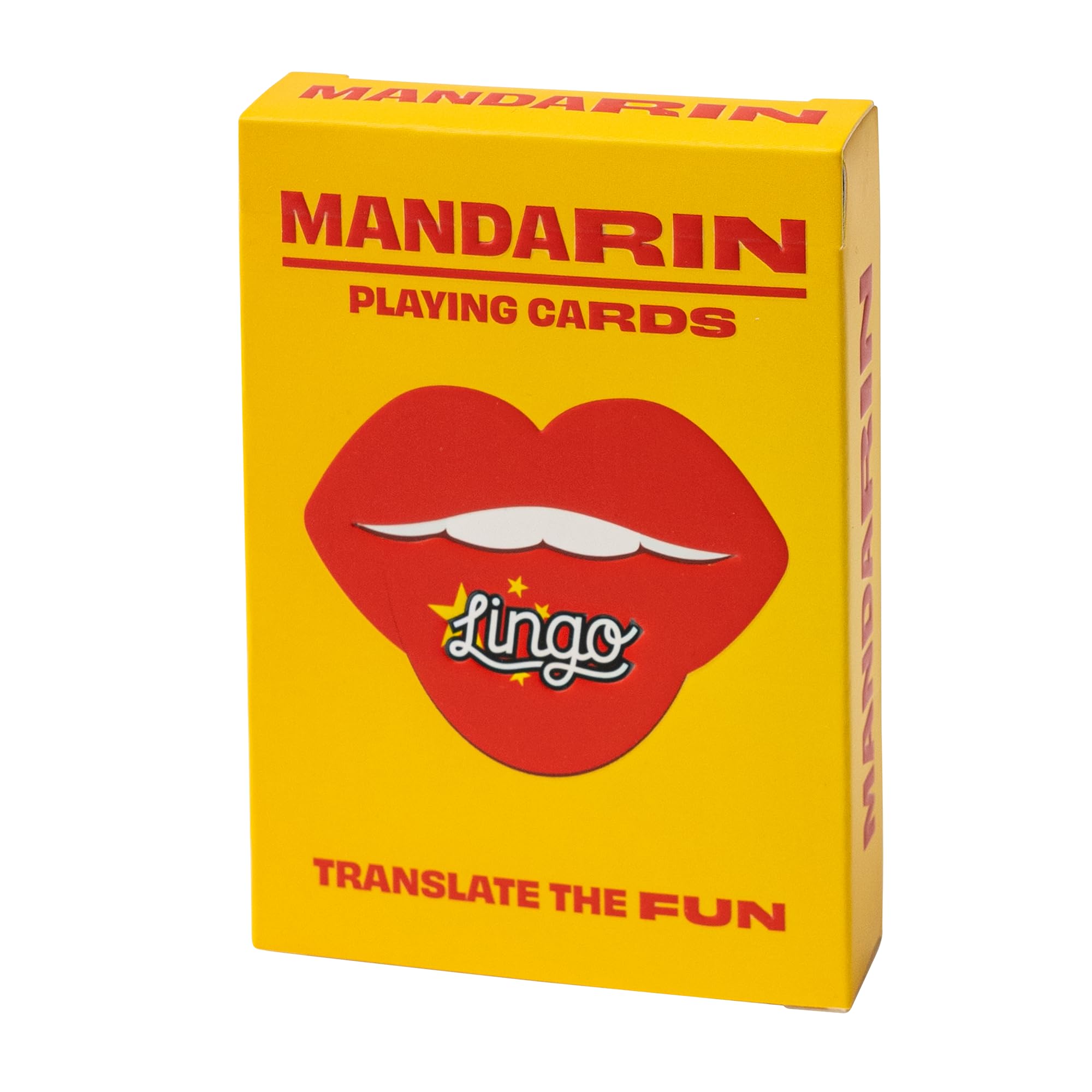 Lingo Mandarin Playing Cards | Travel Flashcards | Learn Mandarin Vocabulary in A Fun & Easy Way | 52 Essential Translations