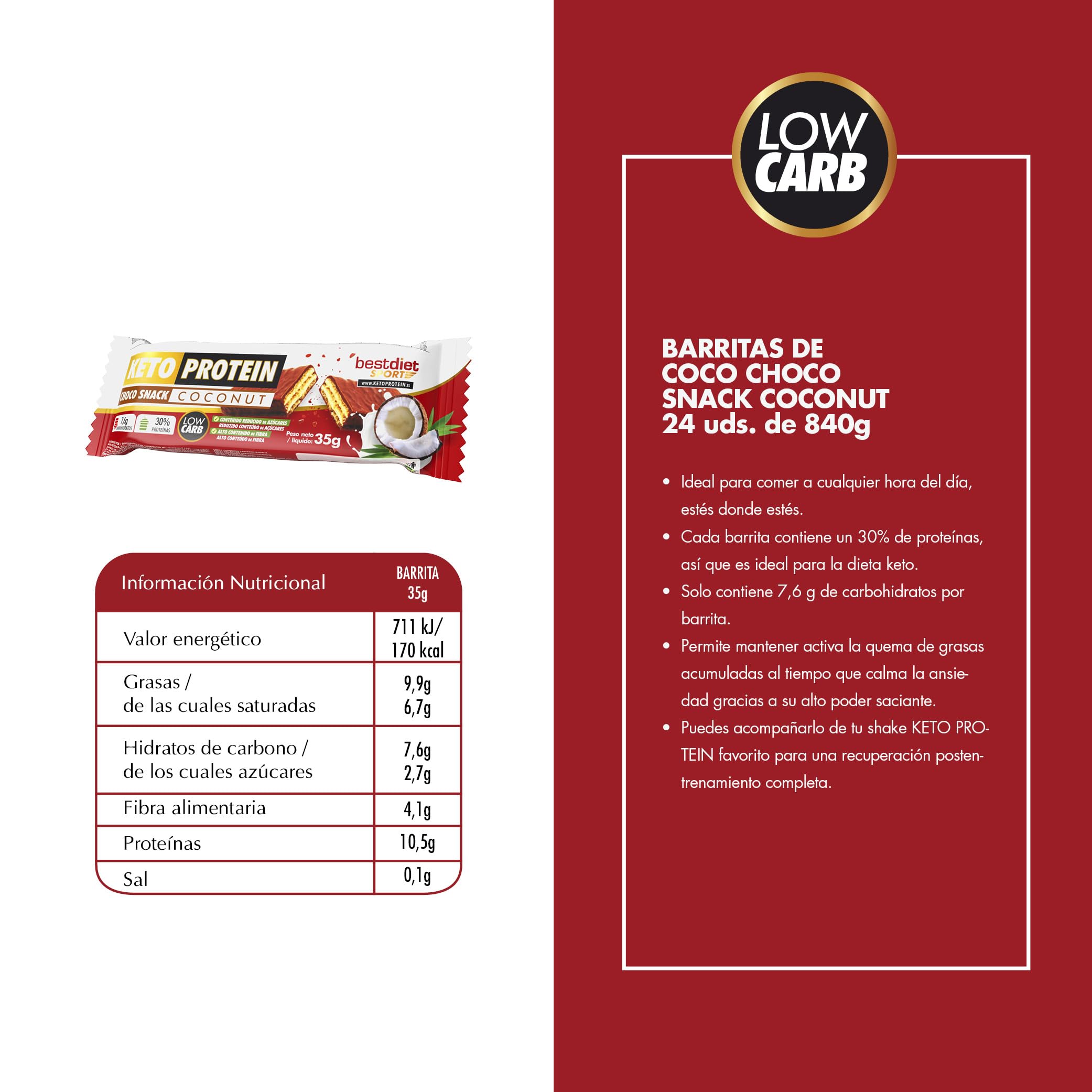 Choco Snack Coconut (24 X 35G)