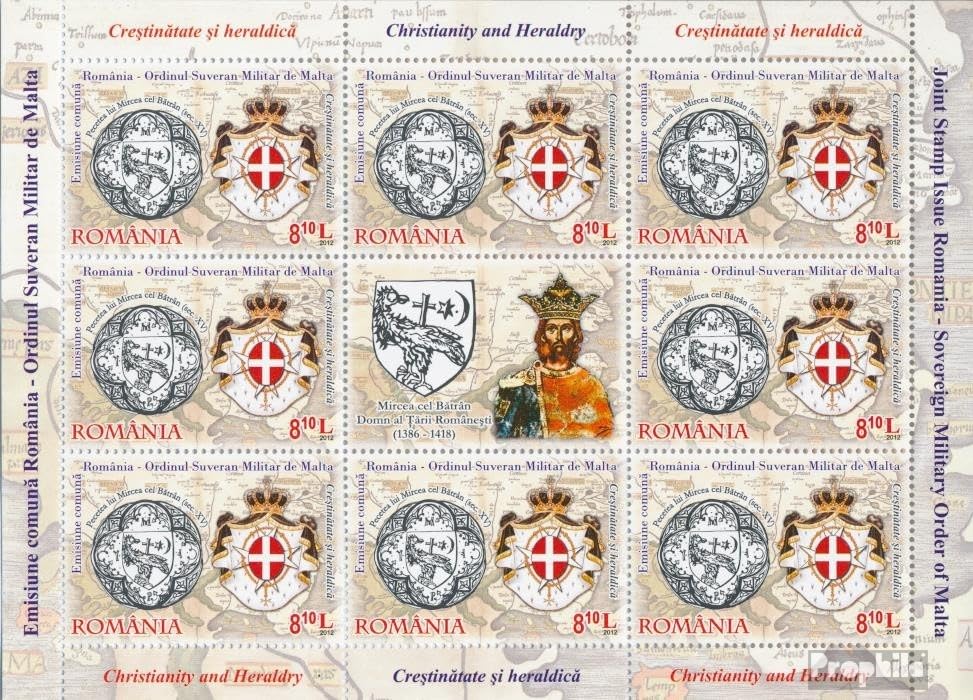 Malta Briefmarken-Kleinbogen 1981 'Folklore' – Postfrisch ** MNH, Komplett Sammlersatz