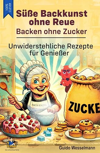 Süße Backkunst ohne Reue - Backen ohne Zucker: Unwiderstehliche Rezepte für Genießer - Ostern - Weihnachten - Feiertage - Geburtstage - Jubiläen (Die schlaublaue Reihe, Band 6)