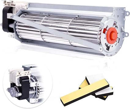 Hiorucet GFK4 FK4 GFK4A GFK4B Fireplace Blower Fan Kit for Heatilator, Majestic, Lennox, Temco Fireplaces, GFK4 FK4 Fireplace Blower for Heatilator NDV4236I with Ball Bearing, Quiet, High Air Flow.
