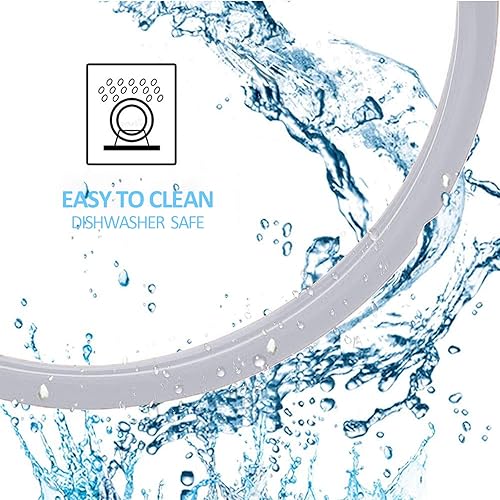 Miniatura 5 de Anillo de sellado de silicona Juntas de grado alimenticio Piezas de repuesto para alambiquedestilador de aguaKit de fabricación de vino 3 galones