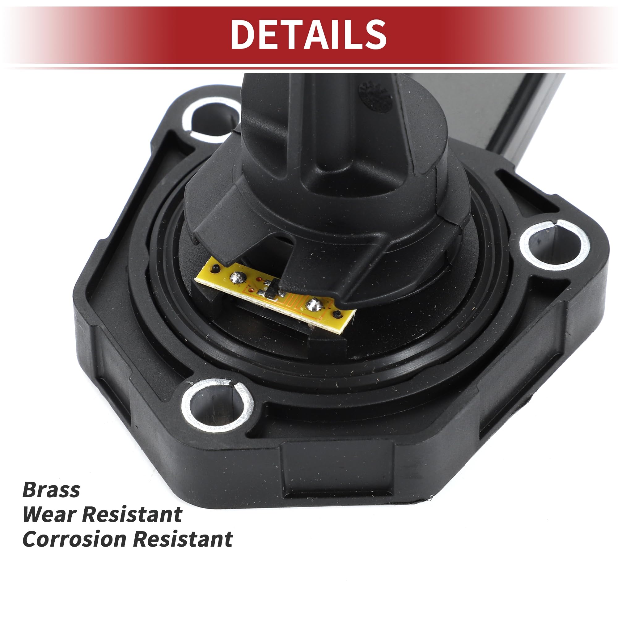 A ABSOPRO Sensor De Nivel De Aceite Del Motor Para VW Golf 20-21 1Pc
