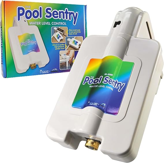 New RolaChem Pool Sentry M3000 Automatic Pool Filler Automatic Water Leveler for Inground & AboveGround Pools Ponds & Spas Auto Pool Filler with Adjustable Float Valve