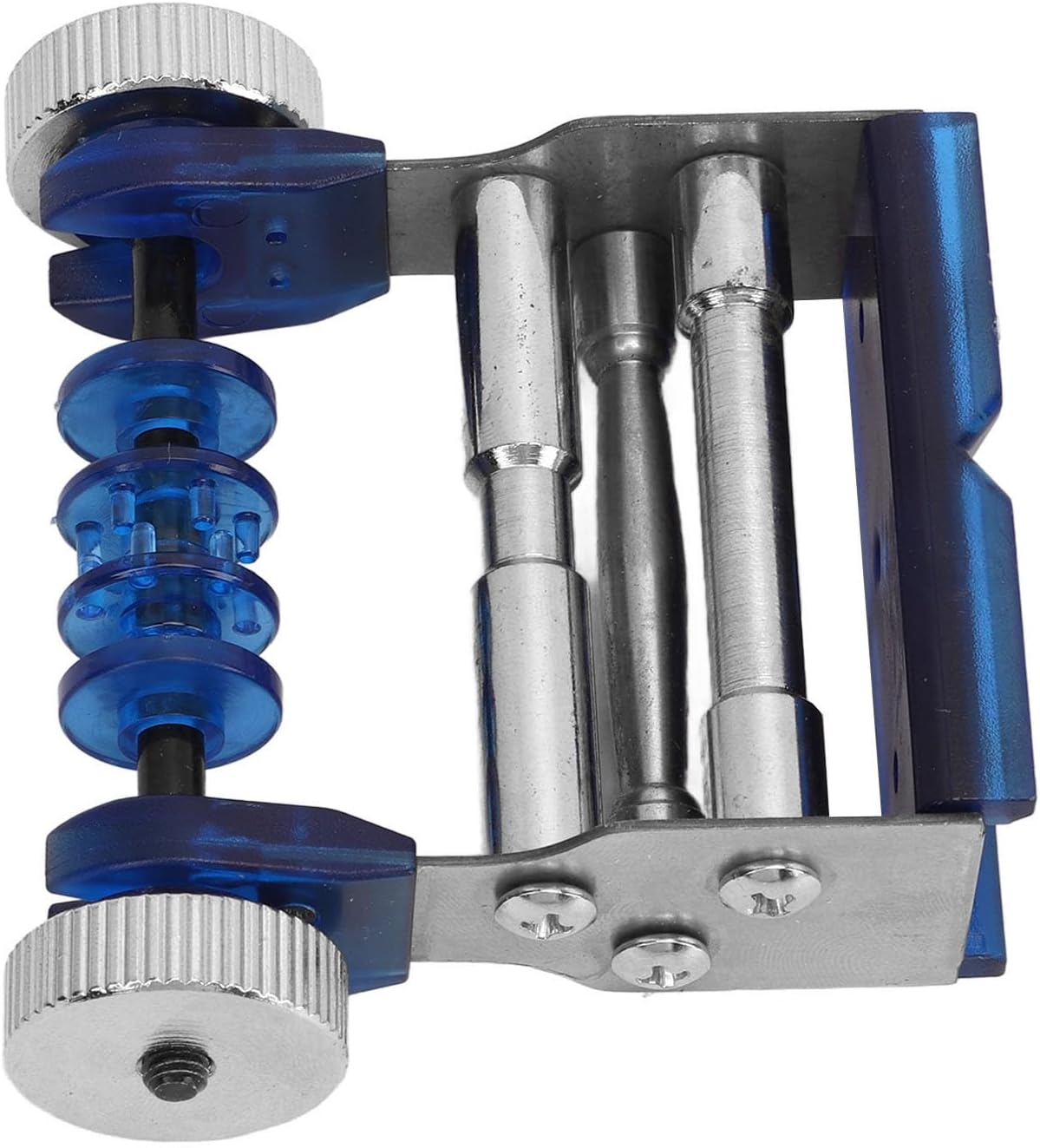 Archery Bowstring Serving Thread Jig, Drum Fast Easy Replacement Stable Winding, with Silicone and Metal Buckle Design, for Recurve Bow Traditional Bow