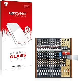 upscreen Screen Protector Film compatible with Tascam Modell 12-9H Glass Protection, Extreme Scratch Resistant