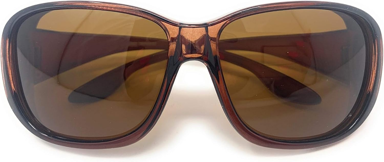 Men Women Large Polarized Fit Over Sunglasses Wear Over Glasses