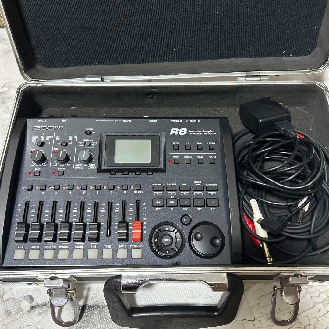 ZOOM R8 レコーディング機器 配信機器・PA機器・レコーディング機器