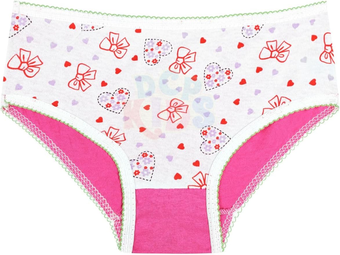 Calcinha Infantil Kit 12 Peças 100% Algodão