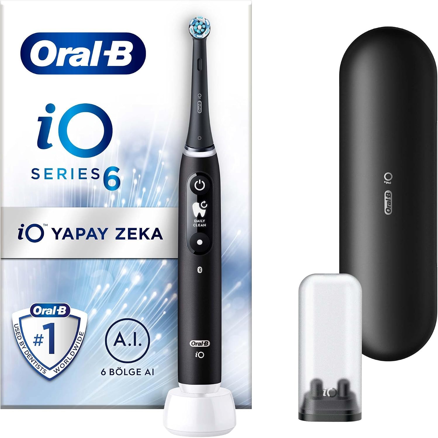 Oral-B IO Series 6 Czarny + etui