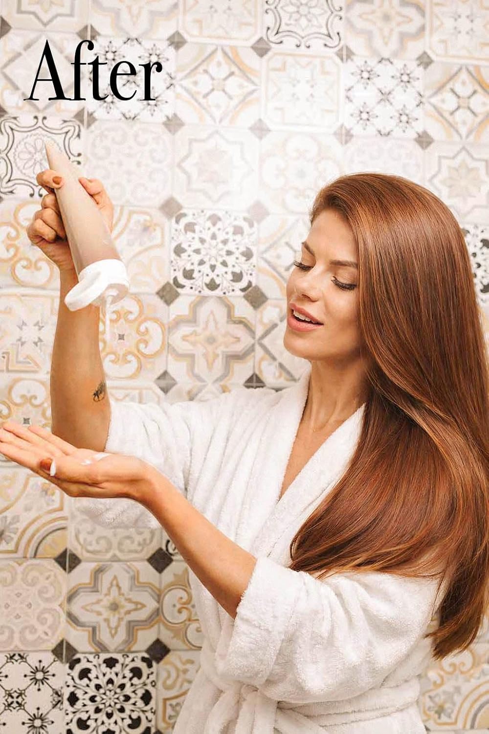 true keratin Moroccan Miracle Blow-Dry Smoothing Cream 8oz/237ml