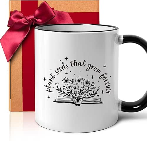 Teacher Appreciation Mug Gifts for Women, Teachers Plant Seeds That