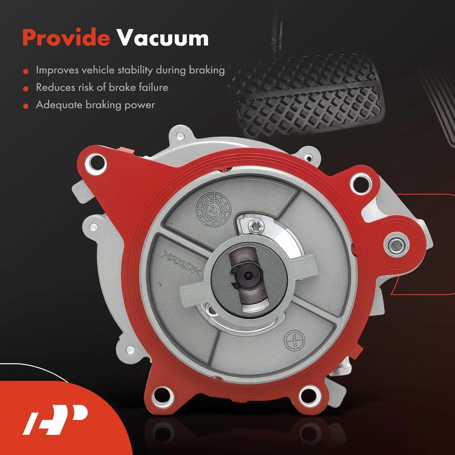 A-Premium Vacuum Pump Compatible with Select Ford Models - F-650/F-750 2016-2016, F-250/F-350/F-450/F-550 Super Duty 2011-2016, 6.7L