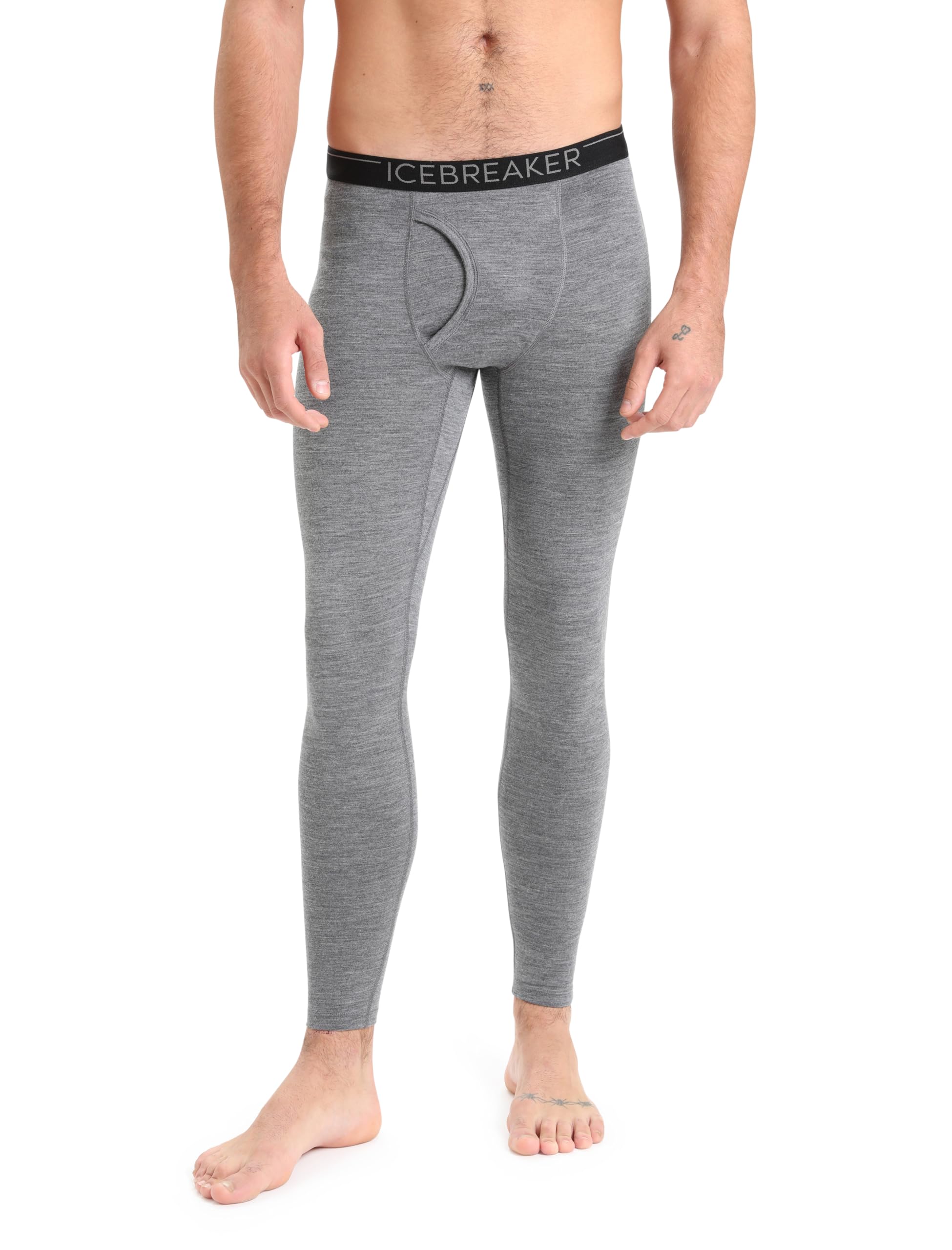 Icebreaker 200 Oasis Cold Weather Leggings, Wool Base Layer Thermal Pants - Oasis Lot de 200 Leggings Thermiques pour Temps Froid - Homme