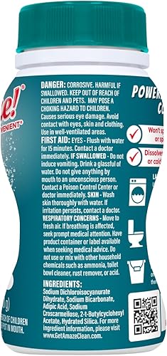 Miniatura 11 de AMAZE Tabletas de lejía ultra concentradas [6 botellas] – Aroma de lavanda – para lavandería, inodoro y limpieza multiusos del hogar. Alternativa a