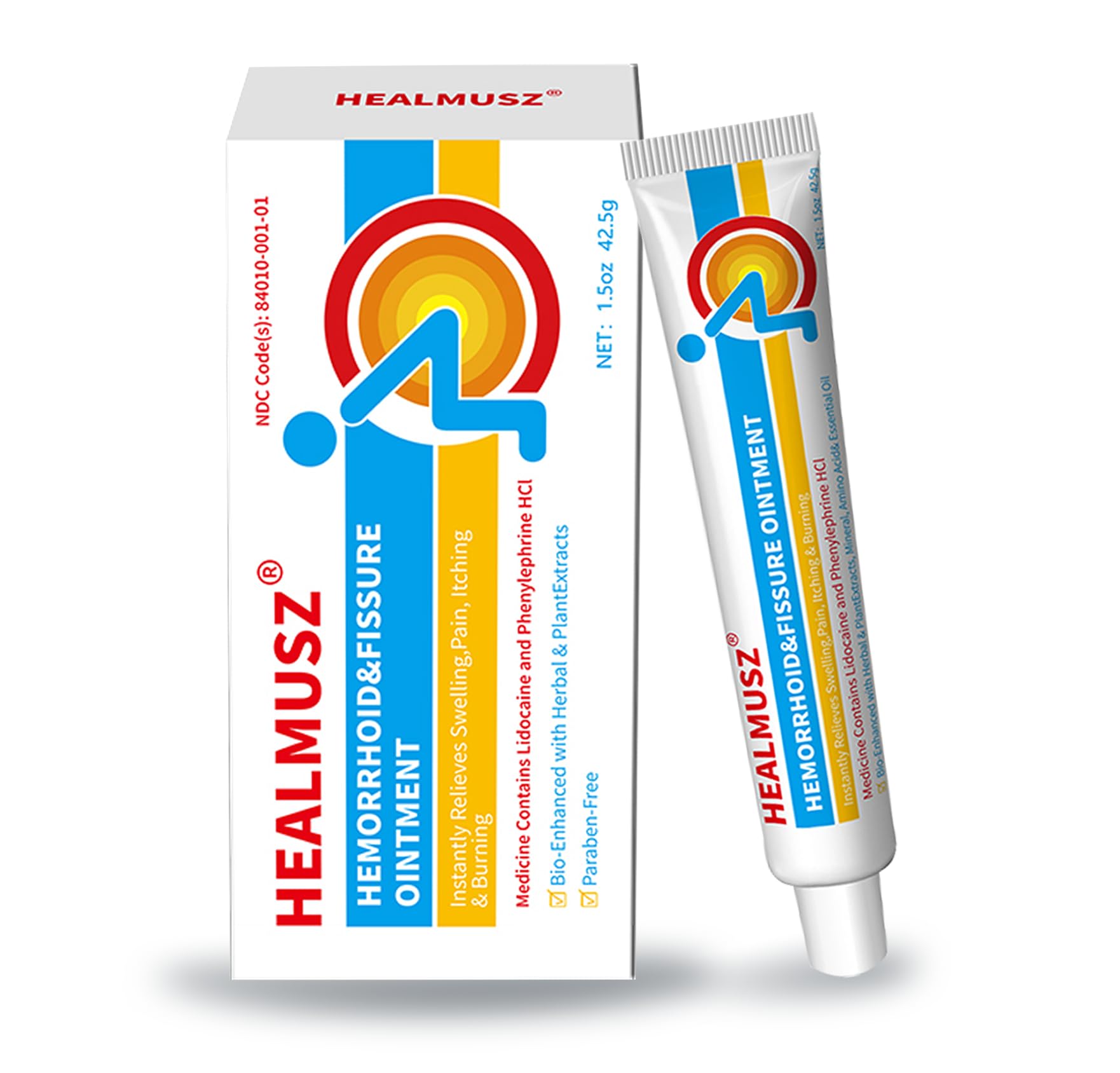 Amazon.com: HEALMUSZ Hemorrhoid Lidocaine Ointment 4% hemorrhoid