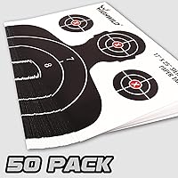 Vista 21 de Highwild Soporte de papel para objetivo de tiro al blanco - 17X25 Pulgadas - Adecuado para pistolas, rifles, armas de aire, armas de balines