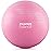 Core Balance Exercise Ball for Workouts, Anti-Burst and Slip Resistant, Swiss Yoga Ball for Pregnancy, Stability, Fitness and Physical Therapy, 4 Sizes, with Pump (25 / 65cm Pink)
