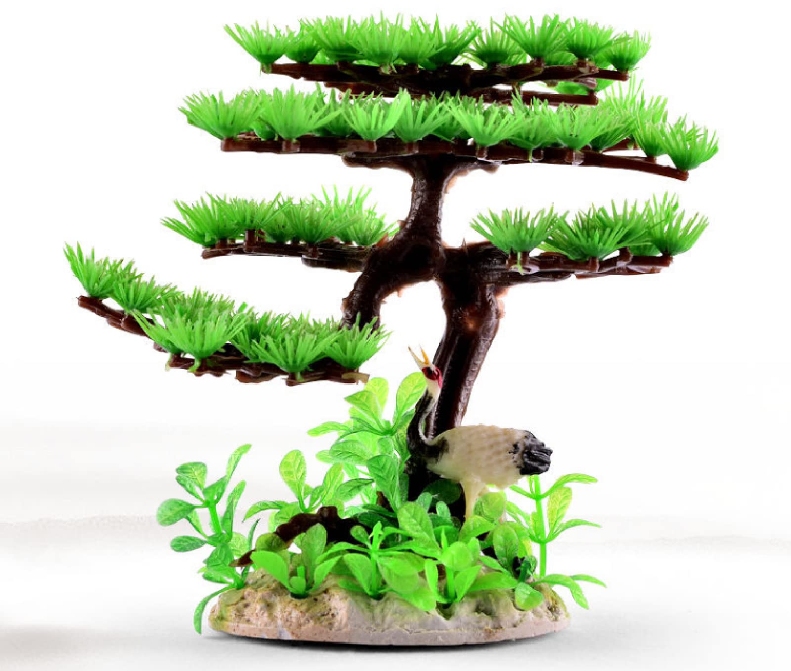 Decoración Del Acuario Adornos Acuario Decoracion Pecera Gran Jardín De Rocas, Acuario Bonsái, Plástico Para Paisajismo, Planta Artificial, Árbol Falso, Piedra Absorbente De Agua, Piedra Sheung Shui,