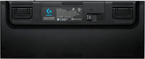 Logitech G915 TKL Tenkeyless LIGHTSPEED RGB Mechanical Gaming Keyboard for Laptop PC Low Profile Switch, LIGHTSYNC RGB Wireless, Bluetooth Function, Black - 5