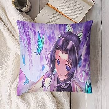 しのぶ クッション・抱きまくら Amazon｜胡蝶しのぶ 蟲柱 枕カバー クッションカバー 抱き枕