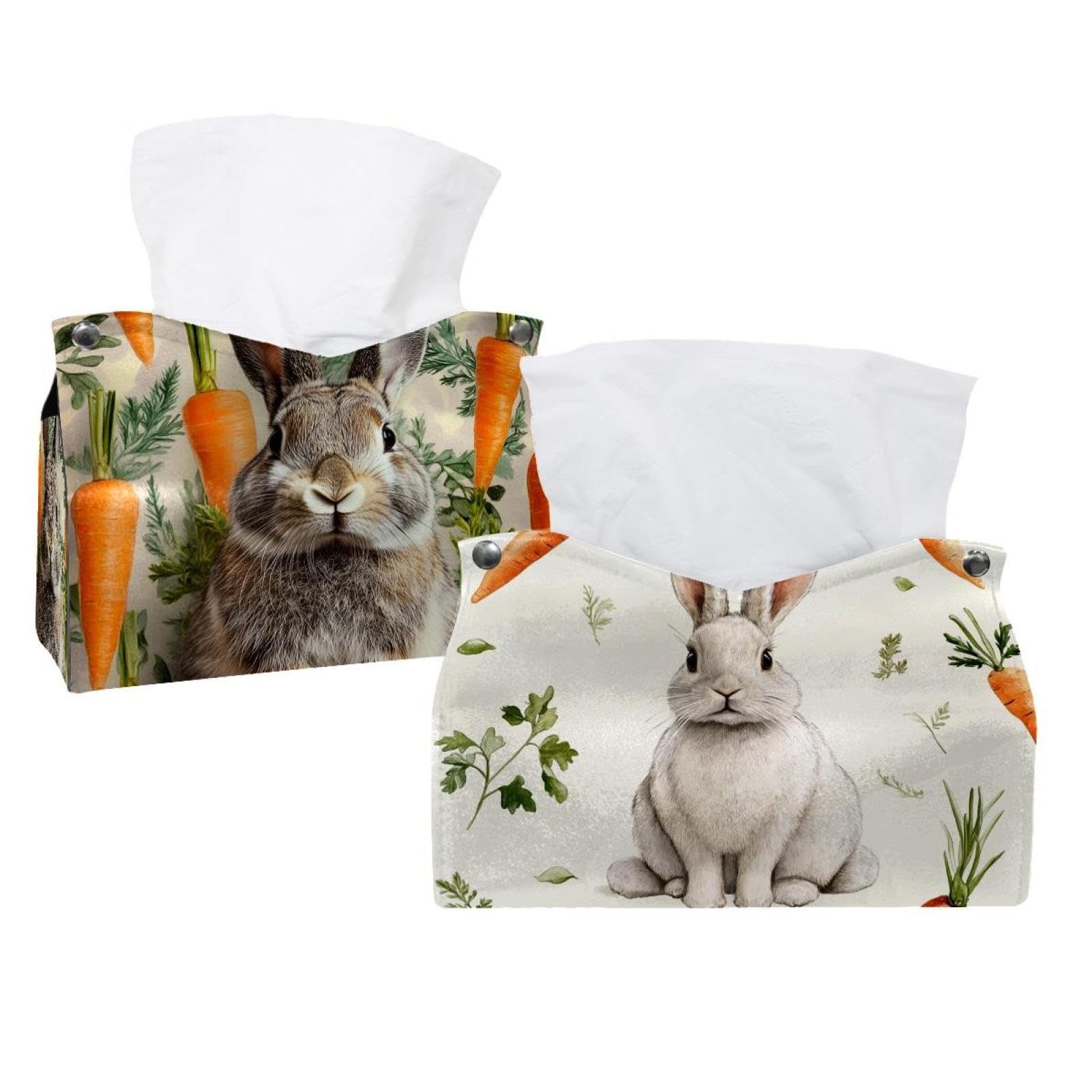 Boîte à mouchoirs lapin de Pâques idée cadeau décoration intérieure