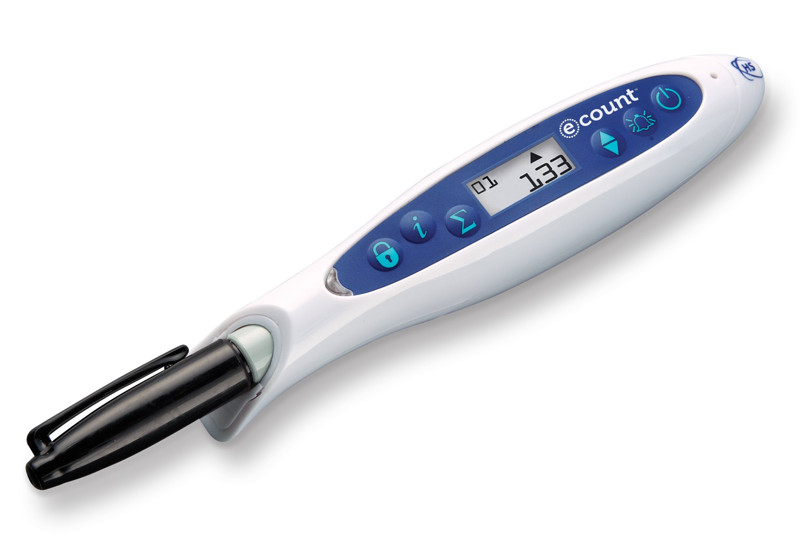 Heathrow Scientific HS120000 eCount Colony Counter with Pen, White/Blue