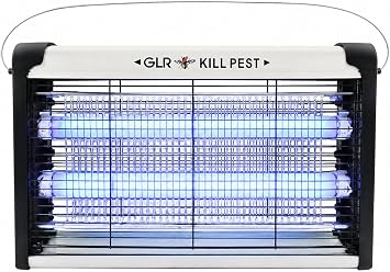 Coverzone Elektrikli Sivrisinek Öldürücü Lamba 20W, 2x10W UV Işıklı Uçan Haşere Tuzağı, Sessiz Çalışma, Askılı ve Masaüstü Kullanım, 220-240V, IP20 İç Mekan Kullanımı | 20W KF-6020