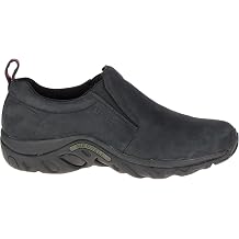 Merrell Men's Jungle Leather Slip-On Shoes, Black