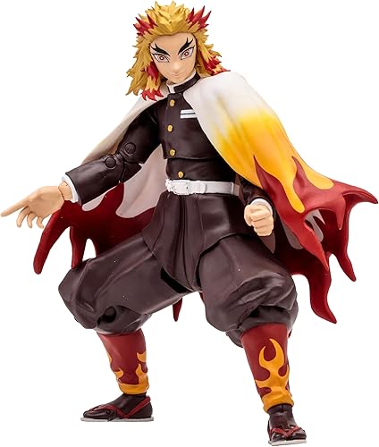McFarlane Toys - Figura de acción de Kyojuro Rengoku de 7 pulgadas de Demon Slayer