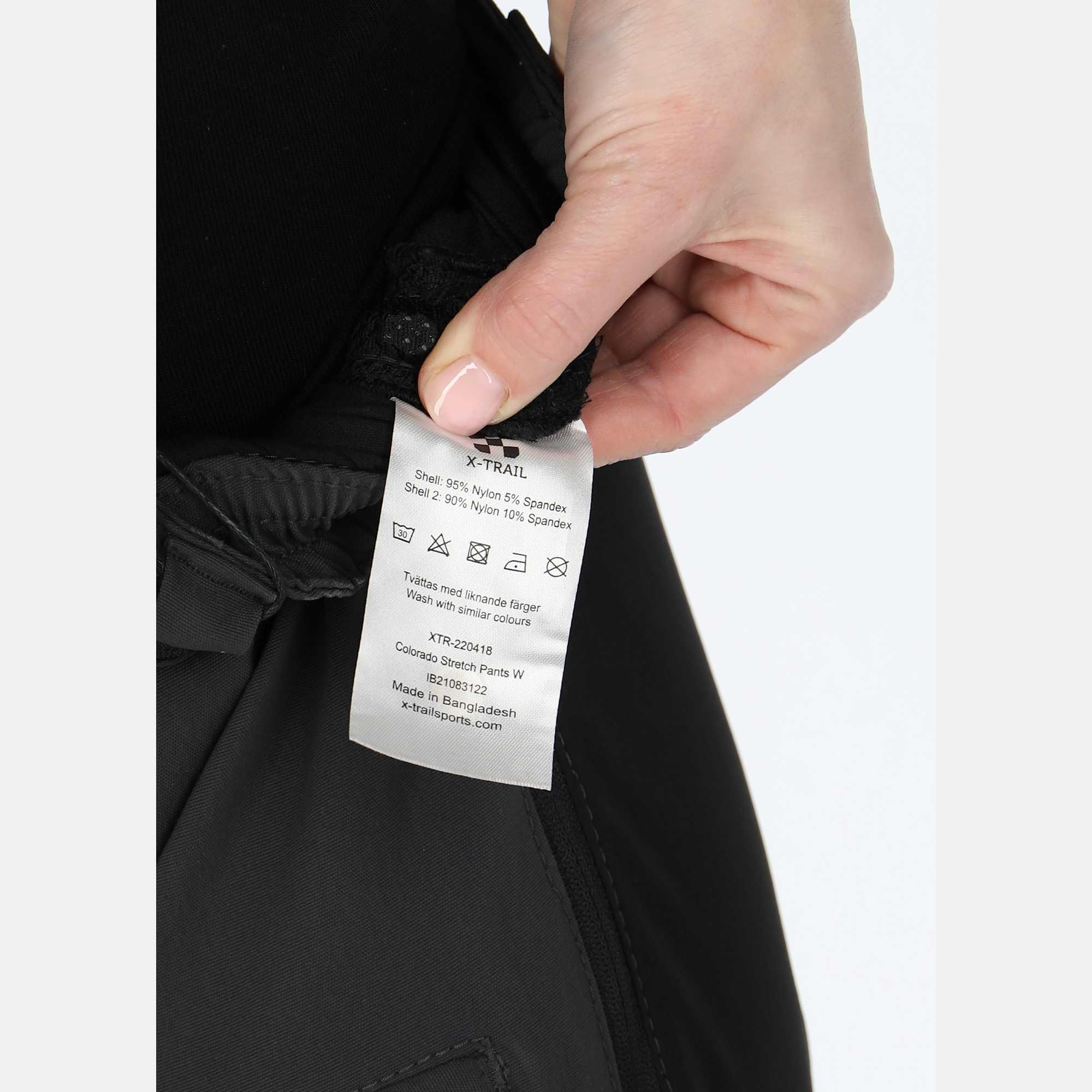 X-Trail Colorado Stretchhose für Damen Wasserabweisend, Elastischer Bund und mit Verstellbaren Beinenden