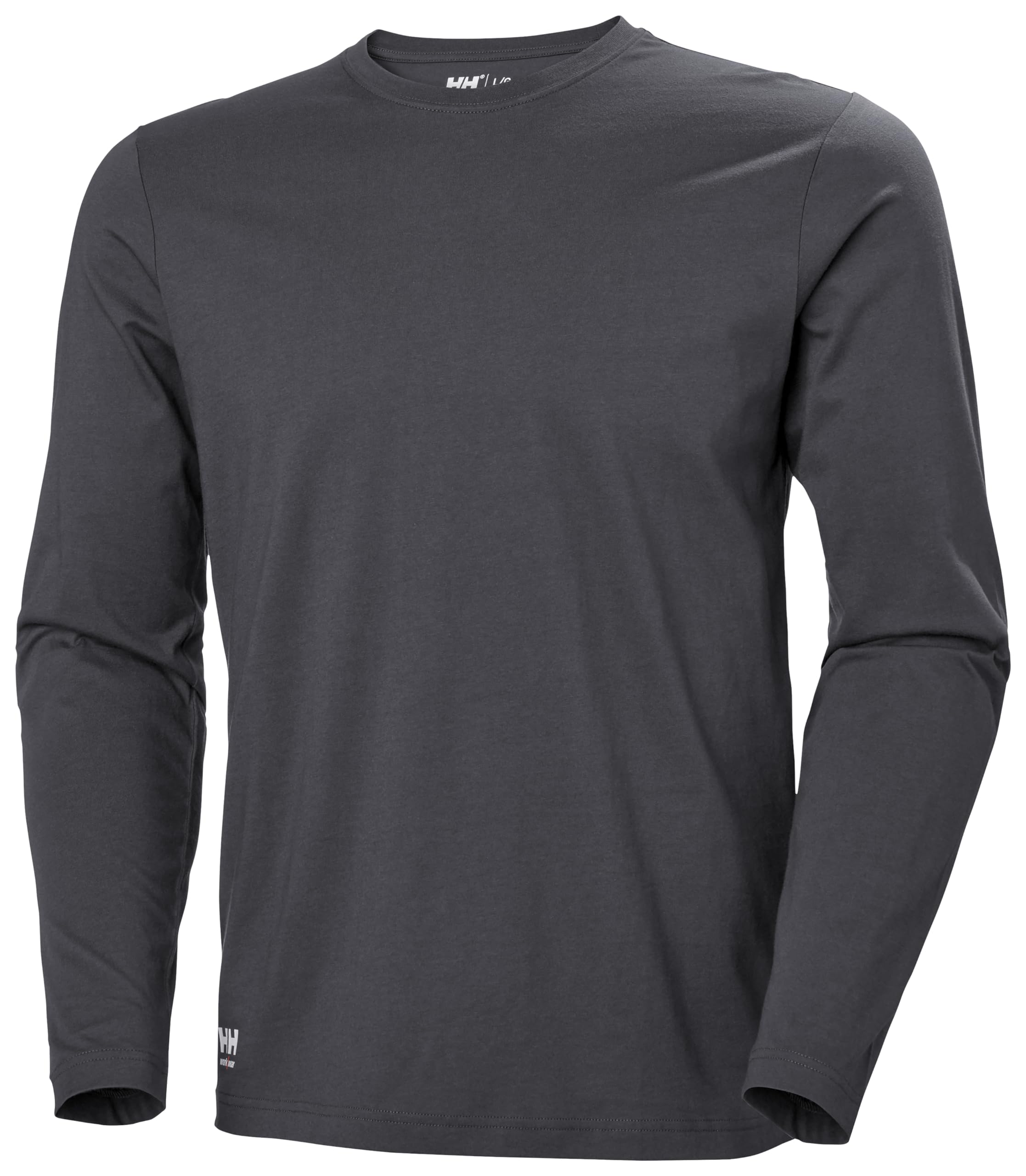Helly Hansen Workwear Men's Classic Longsleeve, Dark Grey, M
