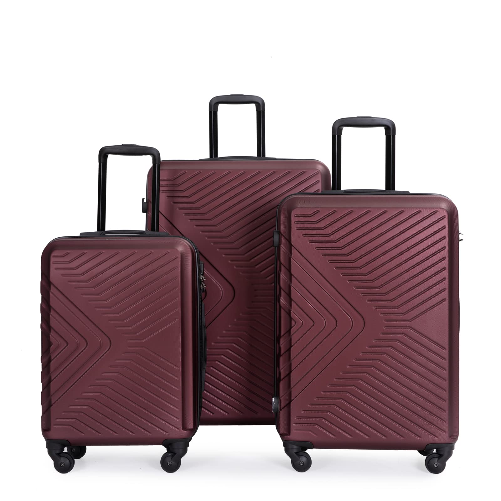 Luggage Sets WearResistance Hardside Lightweight Suitcase