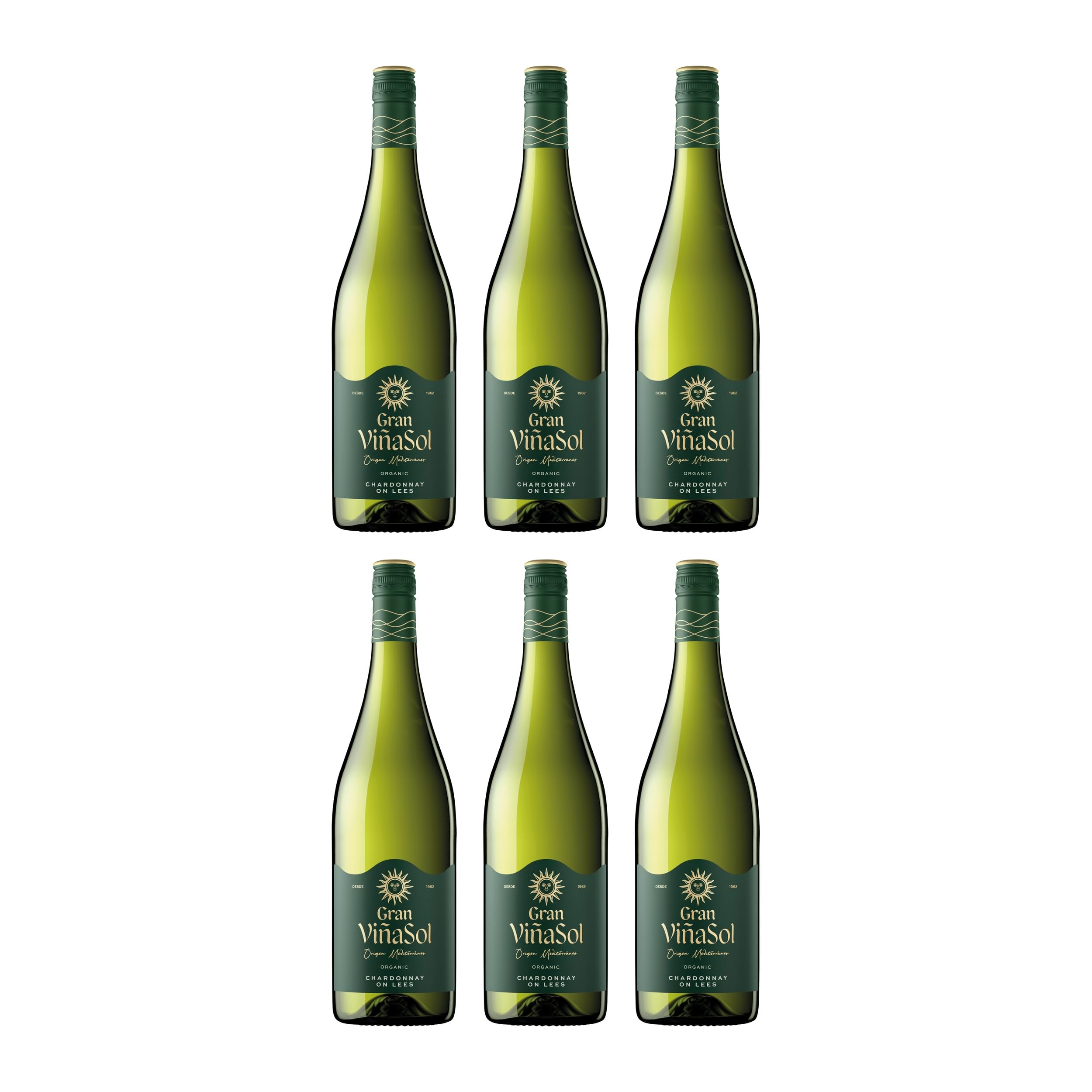 Torres Icons Gran Vina Sol trocken Weisswein Spanien BIO inkl. FeinWert E-Book (6 x 0.75 l)